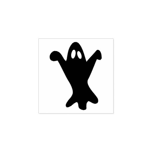 Stempel voor spookbeeld van silhouette (Afrduk)