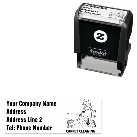 Stempel voor tapijtreiniging (In situ)