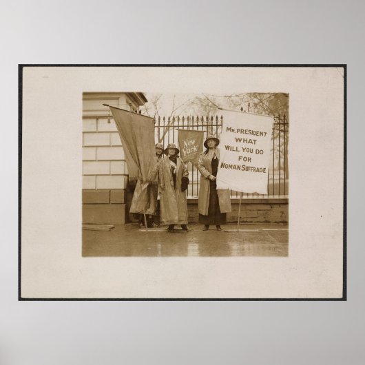 Stempel voor vrouwen poster (Voorkant)