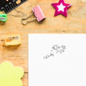 Stempel voor zelfinkende zelfinkende zelfinkend Un