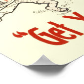 Stempel voor zonneschermen poster (Hoek)