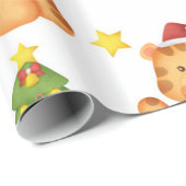 Stempel Waterverf tijger-omslagpapier Cadeaupapier (Rol Hoek)