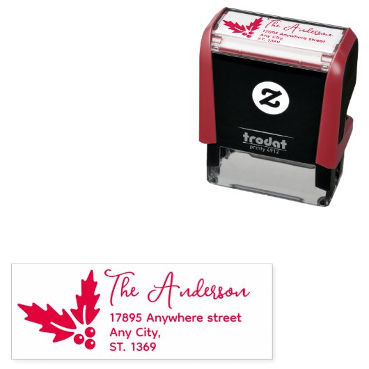 Stempel zelfinnemend terugkeeradres (In situ)