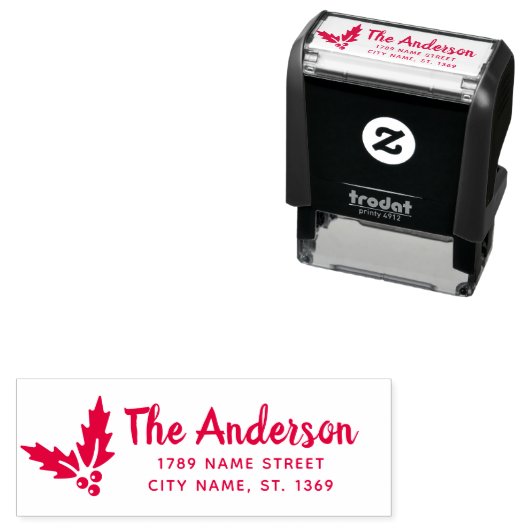 Stempel zelfinnemend terugkeeradres (In situ)