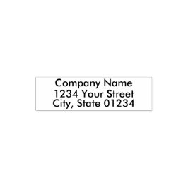 Stempel zelfinnemend terugkeeradres