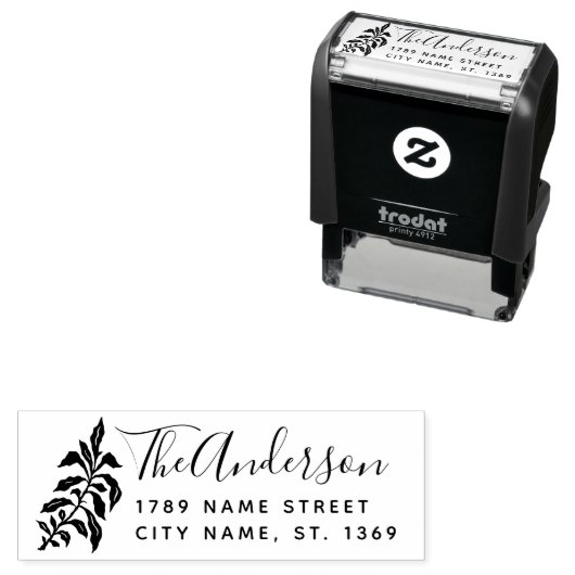 Stempel zelfinnemend terugkeeradres (In situ)