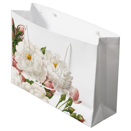 Stempelbloem, bloemen groot cadeauzakje (Voorkant Gekanteld)