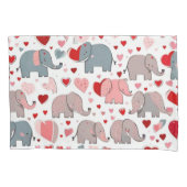 Stempelbloemen Kussensloop (Voorkant)