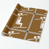 Stempelpapier voor gebaren cadeaupapier (Uitgerold)