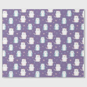 Stempelpapier voor kattenbakken cadeaupapier (Vlak)