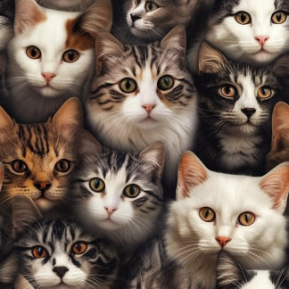 Stempelpapier voor kattenbakken inpakpapier vel