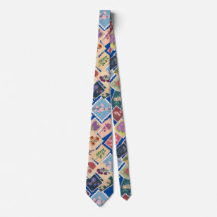 stempels Collectie, Retro thema blauw BG Stropdas