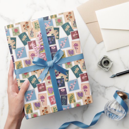 stempels Collectie, retro thema Cadeaupapier (Geschenken)