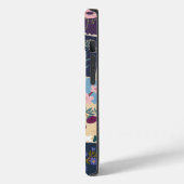  stempels Collectie, retro thema Case-Mate iPhone Case (Achterkant / Links)