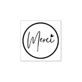 Stempels Dank u wel, Minimalist (Afrduk)