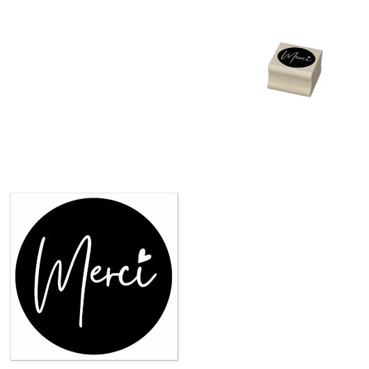 Stempels Dank u wel, Minimalist, Zwarte Vulling, C (Gestempeld)