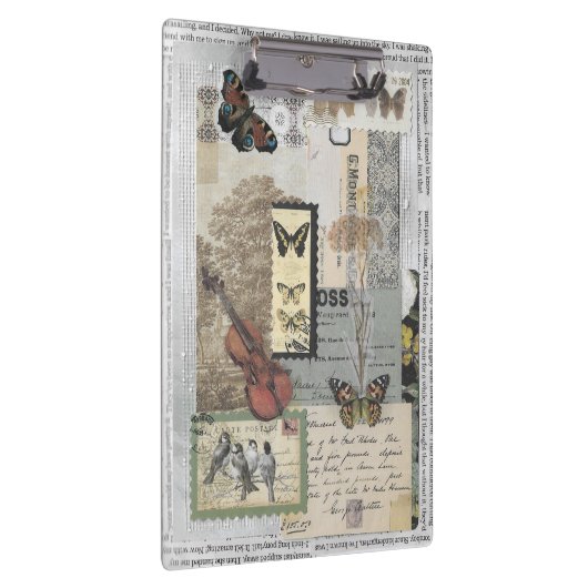 Stempels  Ephemera Decoupage Klembord (Rechts)