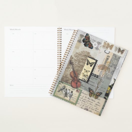 Stempels Ephemera Decoupage Planner (Display)