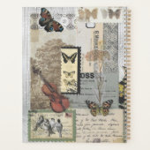 Stempels Ephemera Decoupage Planner (Achterkant)