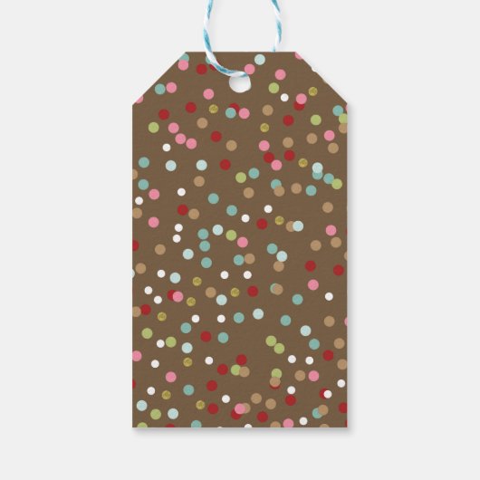  Stempels Kerst Snoep Cadeaulabel (Achterkant)