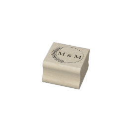 Stempels Knippers Floral, Initialen, Monogram