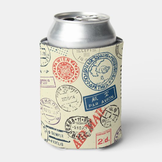  stempels: Tijdloos Decor Collectie Blikjeskoeler (Blikje Voorkant)