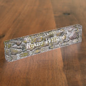 Stempelwand Naambordje (Zijkant)