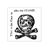 Stempelwet 2"x 2"Rubberzegel Rubberstempel (Afrduk)