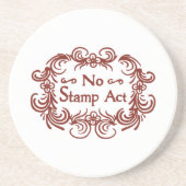 Stempelwet Zandsteen Onderzetter (Voorkant)