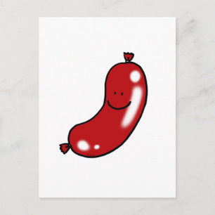 Stempelworst Briefkaart