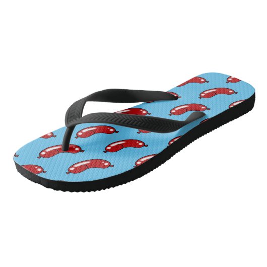 Stempelworst Teenslippers (Schuin)