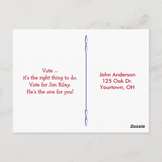 Stempin Briefkaart (Achterkant)