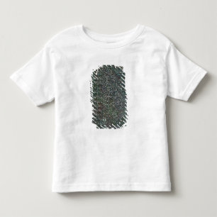 Stemplaquette met een vinetisch opschrift kinder shirts