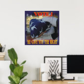 Stemrecht Poster (Thuiskantoor)