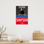 stemrecht poster klas president studentenraad (Keuken)