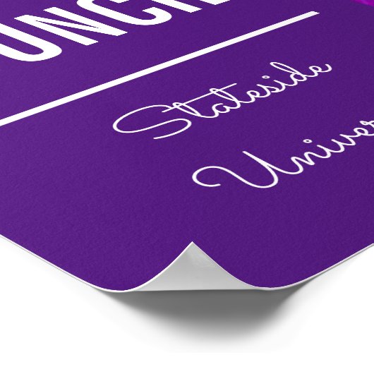 stemrecht poster klas president studentenraad (Hoek)