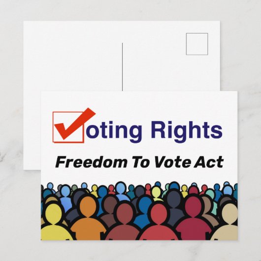 Stemrecht Stemrecht Briefkaart (Voorkant / Achterkant)