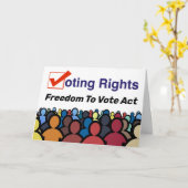 Stemrecht stemrecht Stemrecht Kaart (Gele Bloem)