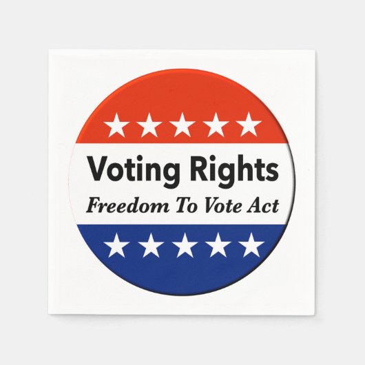 Stemrecht stemrecht Stemrecht Servet (Voorkant)