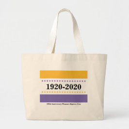 Stemrecht van overleden vrouwen grote tote bag