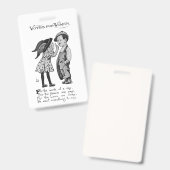 Stemrecht voor Vrouwen Badge (Voor- en achterkant)