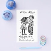 Stemrecht voor vrouwen flyer (Enkel)