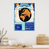 Stemrecht vrouwen 1913 poster (Keuken)