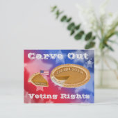Stemrechten Filibuster Carve-out Briefkaart (Staand voorkant)