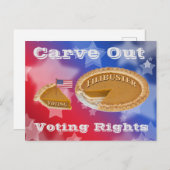Stemrechten Filibuster Carve-out Briefkaart (Voorkant / Achterkant)