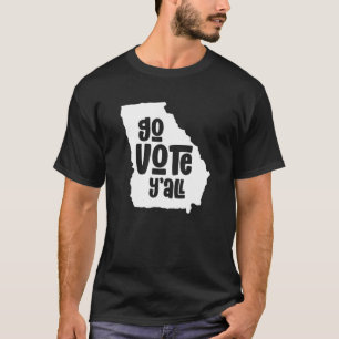 Stemrechten Gelijkheid van stemmen Georgië St T-shirt