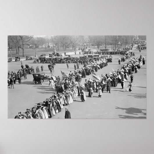 Stemrechten maart 1916 poster (Voorkant)