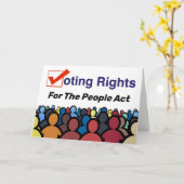 Stemrechten voor de Volkswet Kaart (Gele Bloem)