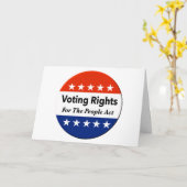 Stemrechten voor de Volkswet Kaart (Gele Bloem)