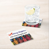 Stemrechten voor de Volkswet Kartonnen Onderzetters (Insitu)